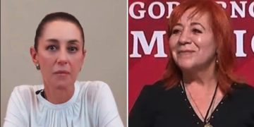 Sheinbaum felicita a AMLO pero no a Rosario Piedra