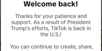 Trump reactiva TikTok, pero busca el control estadounidense del 50%