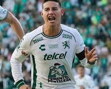 James Rodríguez anota su primer gol en México, a Bravos de Juárez