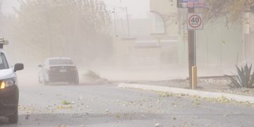 Alertan en Juárez por vientos de hasta 60 kilómetros por hora