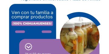 Invitan a la Feria de Productos Regionales en Mercadito Plaza de Armas