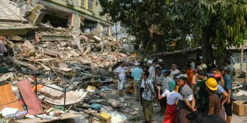 Terremoto en Birmania ya son más de  mil 600 muertos