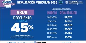 A aprovechar último mes de descuentos en el pago de revalidación vehicular 2025
