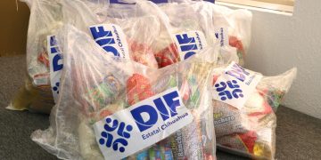 Recibe DIF Estatal 8,300 Despensas Donadas por la CMIC