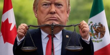 Trump pondera a México y Canadá porque se han portado bien en fronteras