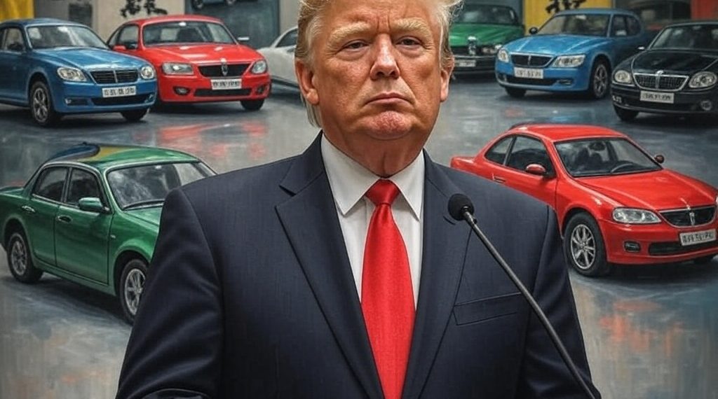 Trump anuncia aranceles a vehículos no fabricados en EU