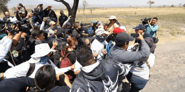 Decepciona a las madres buscadoras la visita al rancho Izaguirre: todo se limpió