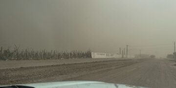 Prevalece pronóstico de  vientos fuertes en el estado