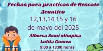 Invita Protección Civil a  cursos para salvavidas