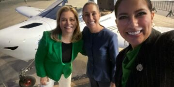 Maru Campos acude como invitada especial a inauguración de la FAMEX 2025
