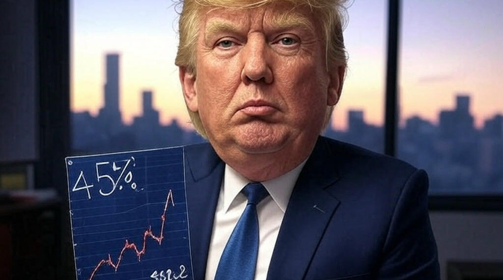 No deja de caer en EE.UU. la aceptación de Trump