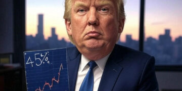 No deja de caer en EE.UU. la aceptación de Trump