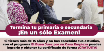 Invitan a obtener certificados de primaria y secundaria en un solo examen
