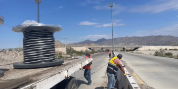 Inician rehabilitación de 7 Kms d alumbrado en Camino Real  con tecnología LED