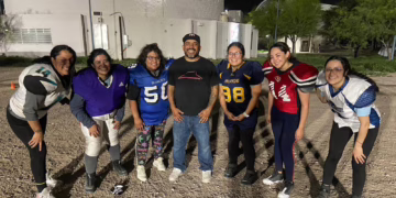 Juarenses rumbo a la justa continental de futbol americano femenil