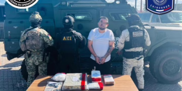 Lo detienen con una .380, cuatro kilos de coca y 121 mil dólares