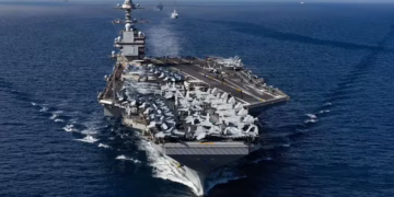Portaaviones estadounidense USS Gerald R. Ford llega al Caribe y dispara alertas en Venezuela