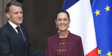 Sheinbaum y Macron sellan alianzas en Palacio Nacional: de la economía al legado mexica