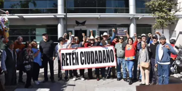 Retén Ciudadano endurece protesta y bloquea Congreso: exigen bajar cobros vehiculares