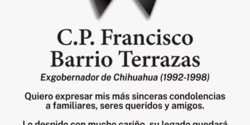 Maru Campos lamenta fallecimiento de Francisco Barrio