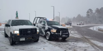Alertan por frente frío con posible nieve en Chihuahua