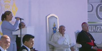 El ‘trono’ de César Duarte: el sillón que usó el papa Francisco en su visita a Juárez