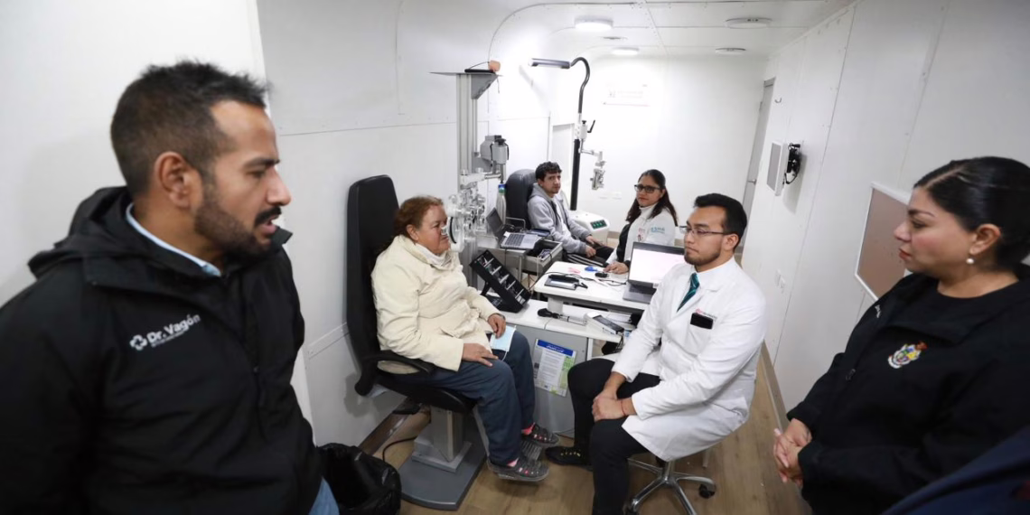 Dr. Vagón lleva salud gratuita a miles de juarenses vulnerables