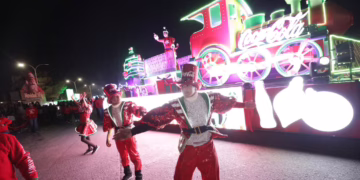 Caravana Coca-Cola ilumina Juárez con saldo blanco y récord de 185 mil asistentes