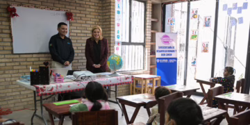 Gobernadora inaugura Centro Comunitario Parajes de San José en Ciudad Juárez