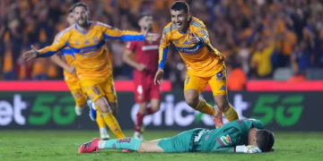 Tigres toma ventaja 2-1 sobre Toluca en el primer duelo de la final