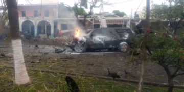 FGR califica como terrorismo ataque con coche bomba en Coahuayana