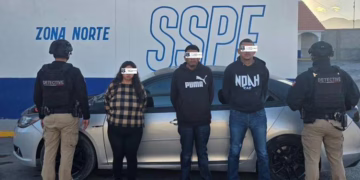 Detienen a tres por homicidio y posesión de droga