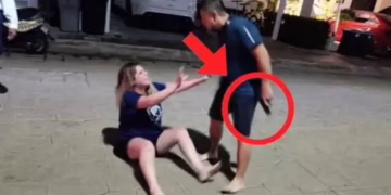 Viral, la amenaza con arma de un juez a una mujer en Cancún