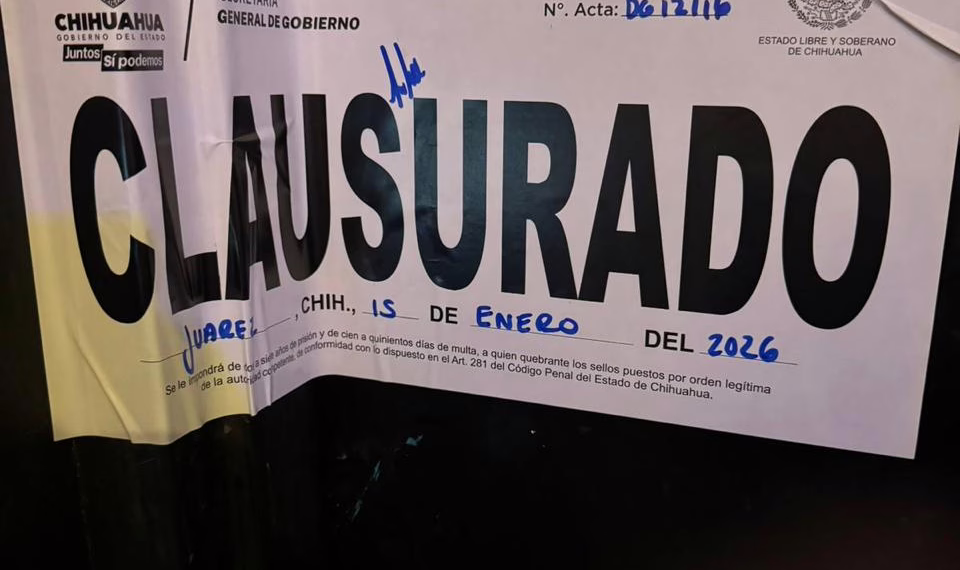Gobernación clausura 13 negocios de alcohol en una semana: 288 inspecciones realizadas