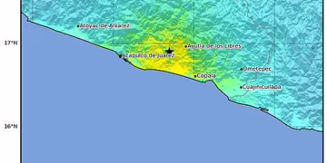 Réplicas intensas tras sismo en Guerrero, más de 800