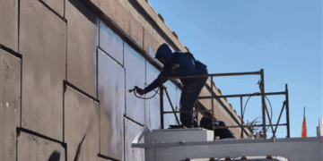 Limpieza y pintura en bajo puente del Periférico de la Juventud afectará circulación esta semana