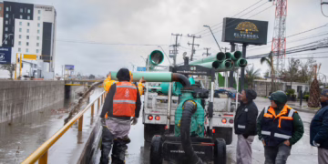 JMAS atiende múltiples inundaciones por lluvias intensas en Juárez