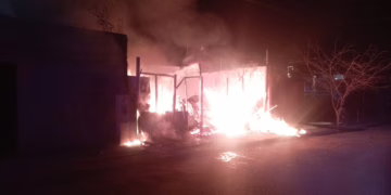 Detenido por presunta participación en incendio de vivienda