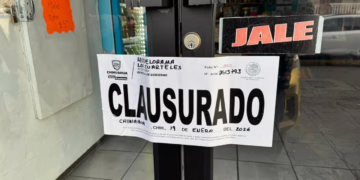 Operativo en Chihuahua: 10 clausuras y 288 inspecciones a comercios