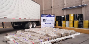 Aseguran casi una tonelada de droga en Juárez