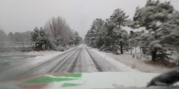 Suman 7 municipios con nevadas en Chihuahua por frente frío 27
