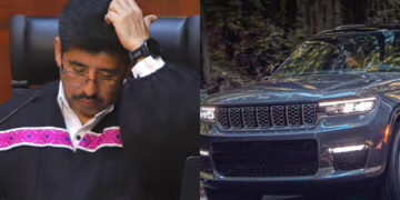 ministros de la SCJN estrenan camionetas blindadas