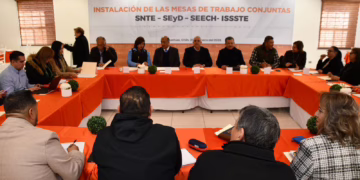 Instalan SEyD, Seech, SNTE e Issste mesas de trabajo conjuntas