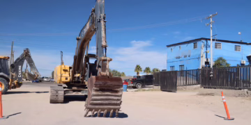 Inician rehabilitación del Colector Fronteriza en Ojinaga
