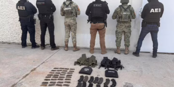 SSPE asegura armas y equipo táctico en Guachochi