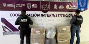 Aseguran casi 93 kg de mariguana en carretera a Ciudad Juárez
