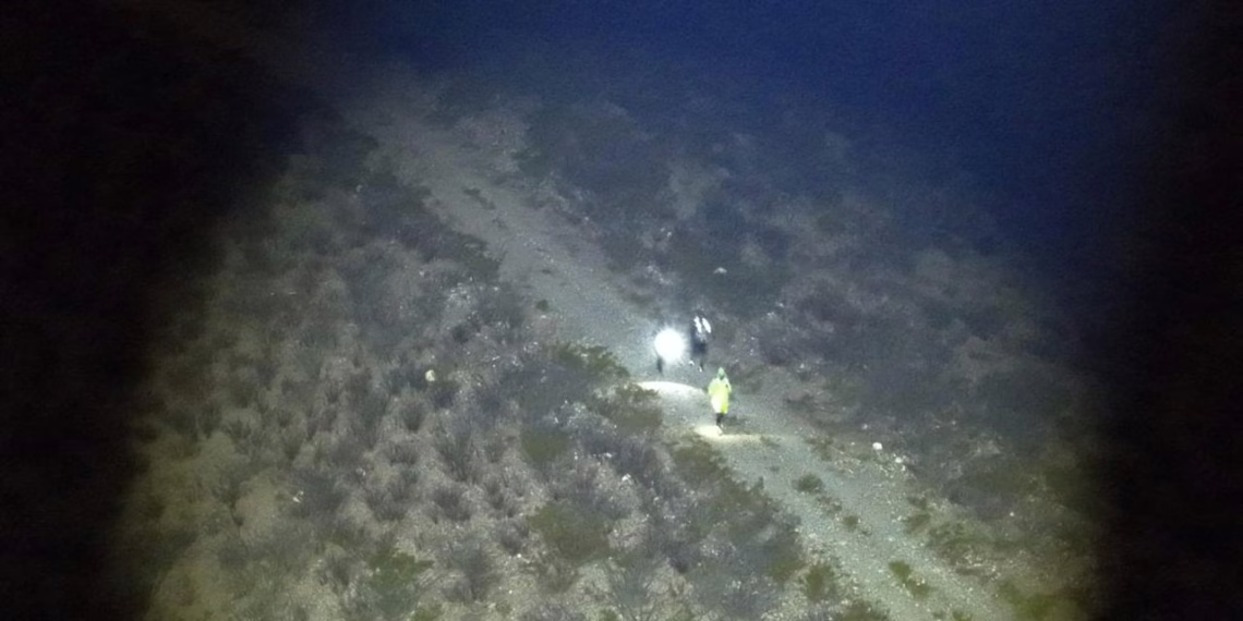 Drones de la SSPE localizan a tres maratonistas extraviados en Rosales