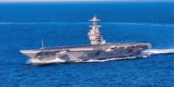 Portaaviones USS Gerald R. Ford desviado a Grecia por avería en sistema de alcantarillado