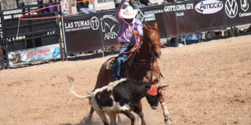 Talento juarense destaca en selectivo estatal de rodeo en Samalayuca