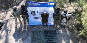 Arrestan a sujeto con arsenal en Moris